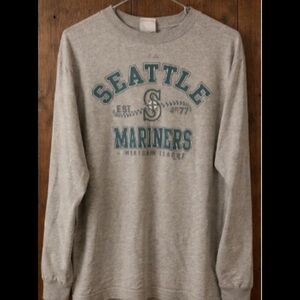 Seattle Mariners Gray Long Sleeve Tee